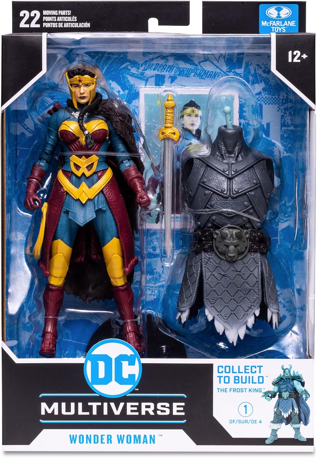 McFarlane Endless Winter Wonder Woman BAF Frost King 7-Inch Figure