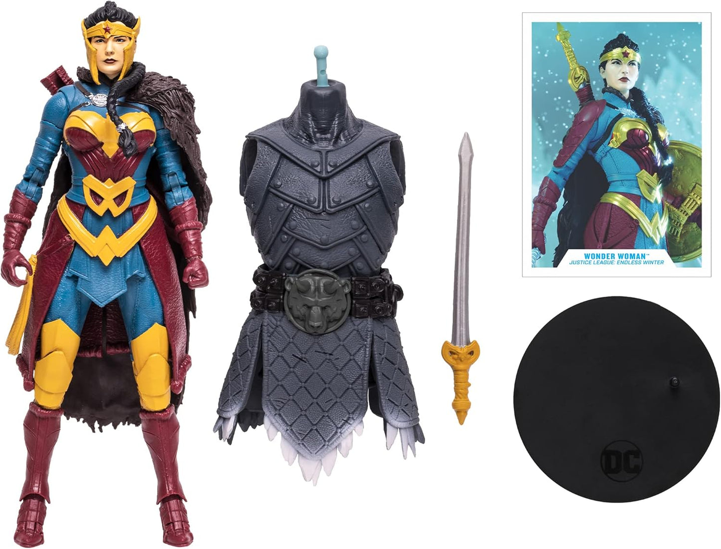 McFarlane Endless Winter Wonder Woman BAF Frost King 7-Inch Figure