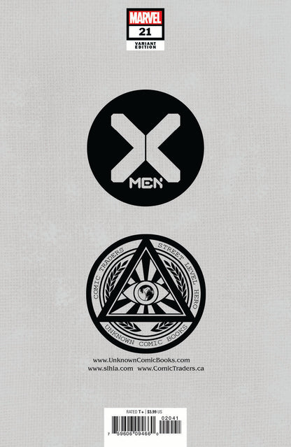 X-Men #21 Unknown Comics David Nakayama Exclusive Virgin Var Gala (06/09/2021)