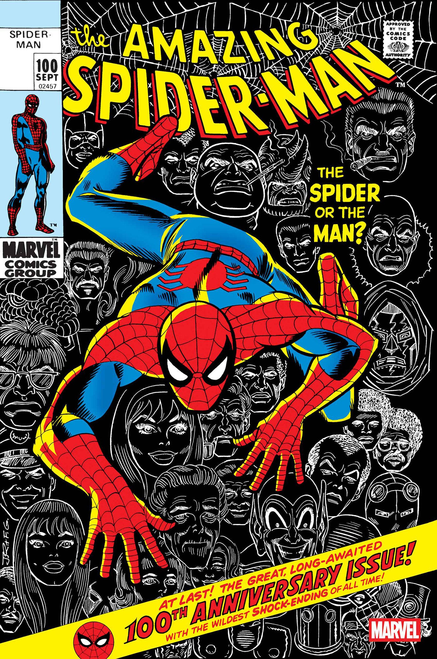 AMAZING SPIDER-MAN #100 FACSIMILE EDITION