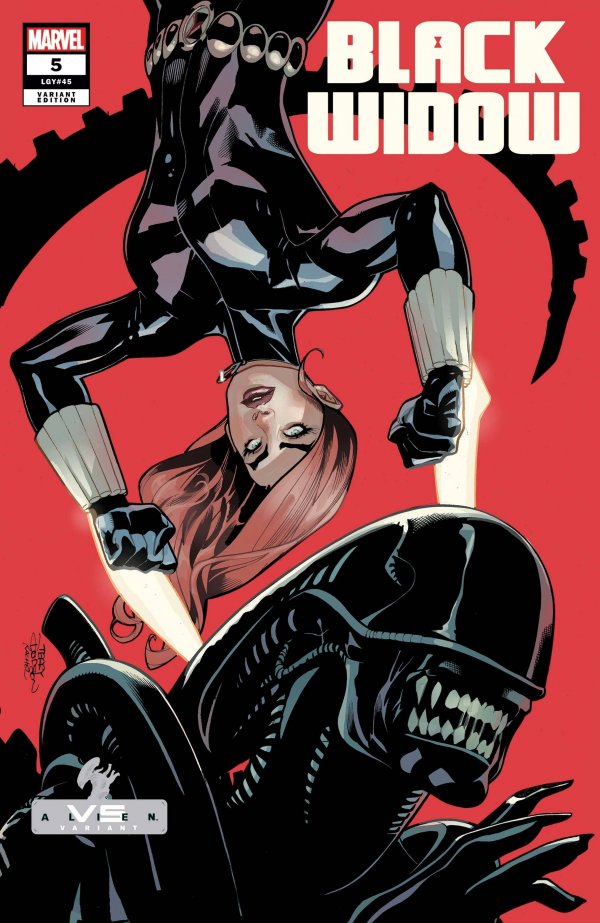 Black Widow #5 (2020) (Marvel vs. Alien Variant Cover)