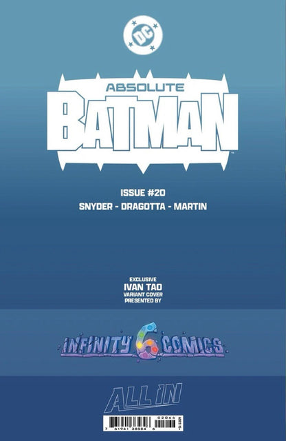 ABSOLUTE BATMAN #20 IVAN TAO EXCLUSIVE VAR (06/03/2026)