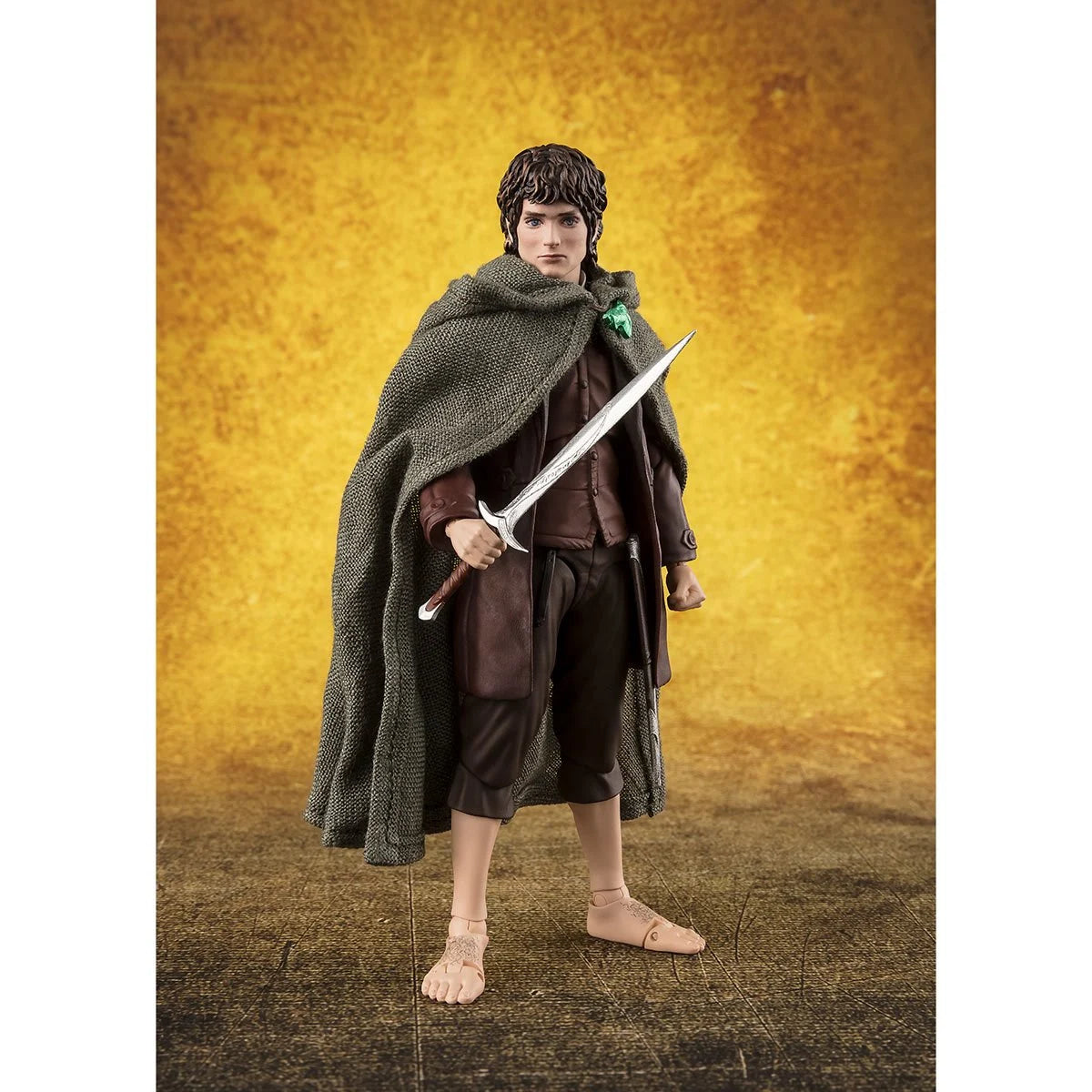 Lord of the Rings: Fellowship of the Ring Frodo Baggins and Gollum S.H.Figuarts Action Figure 2-Pack