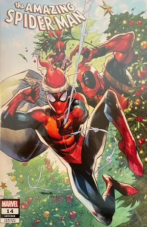 Amazing Spider-Man #14 Christmas Exclusive Variant Stephen Segovia
