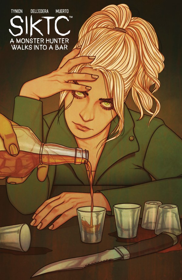 Something is Killing the Children: A Monster Hunter Walks Into a Bar #1 Cover C Jenny Frison Anniversary Variant