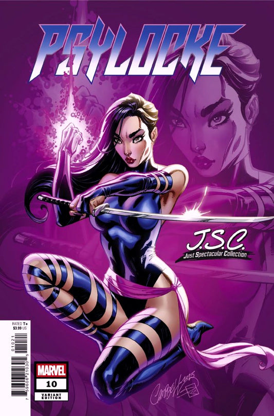 Psylocke #10 (2025) (J. Scott Campbell Just Spectacular Collection Variant)