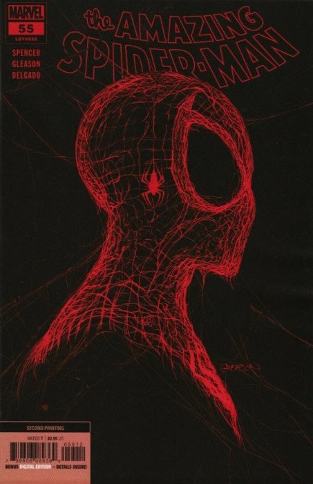 The Amazing Spider-Man #55 2nd Printing  Variant Gleason