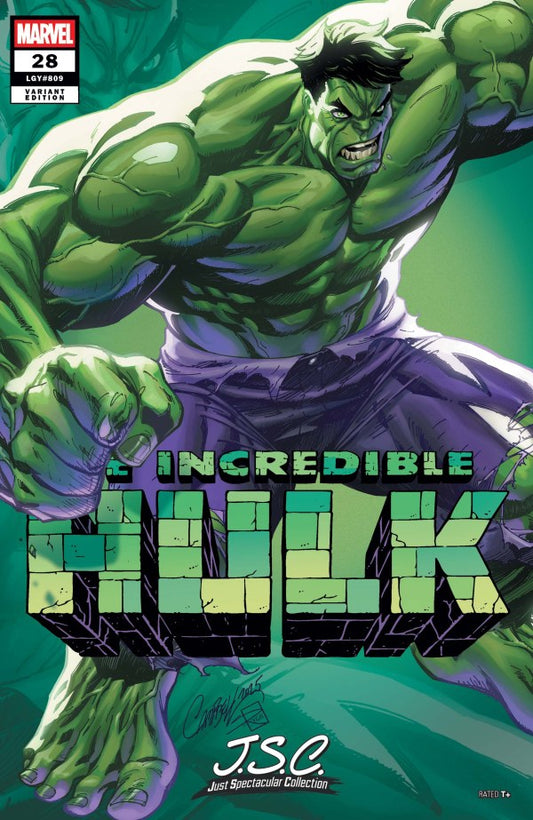Incredible Hulk #28 J. Scott Campbell Just Spectacular Collection Variant