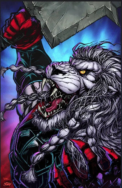 Invincible Battle Beast #4 FOIL - ECC Exclusive Franck Uzan Variant