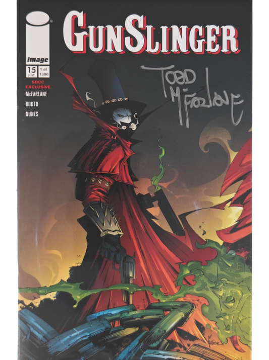 Gunslinger Spawn #15 SDCC Exclusive Signed by Todd McFarlane Ltd 1/1300