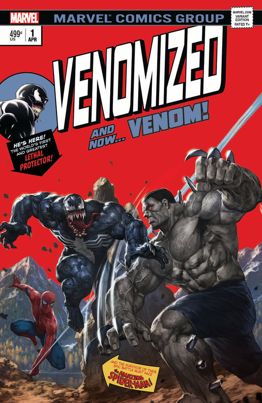 Venomized #1 Skan Hulk #181 Homage Exclusive