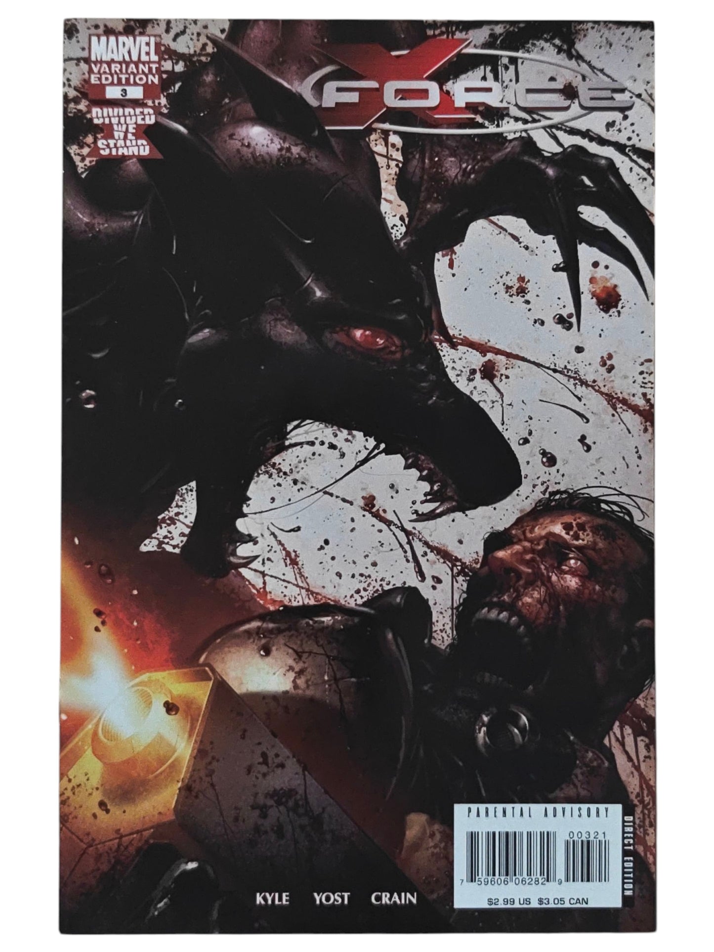 X-Force #3 Clayton Crain Variant (2008)