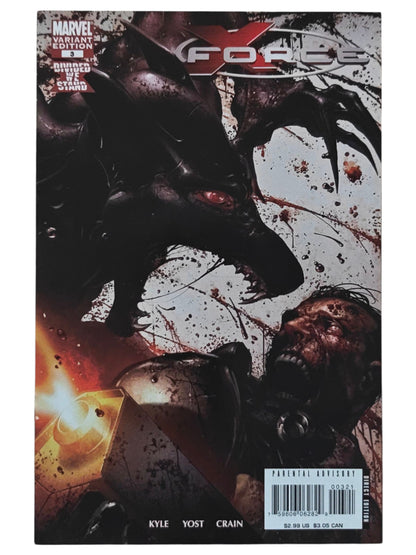 X-Force #3 Clayton Crain Variant (2008)