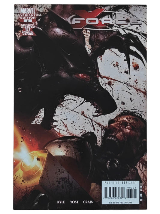 X-Force #3 Clayton Crain Variant (2008)