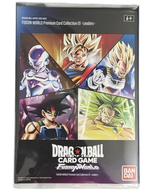 Dragon Ball Super TCG Fusion World Premium Card Collection 01 Leaders English