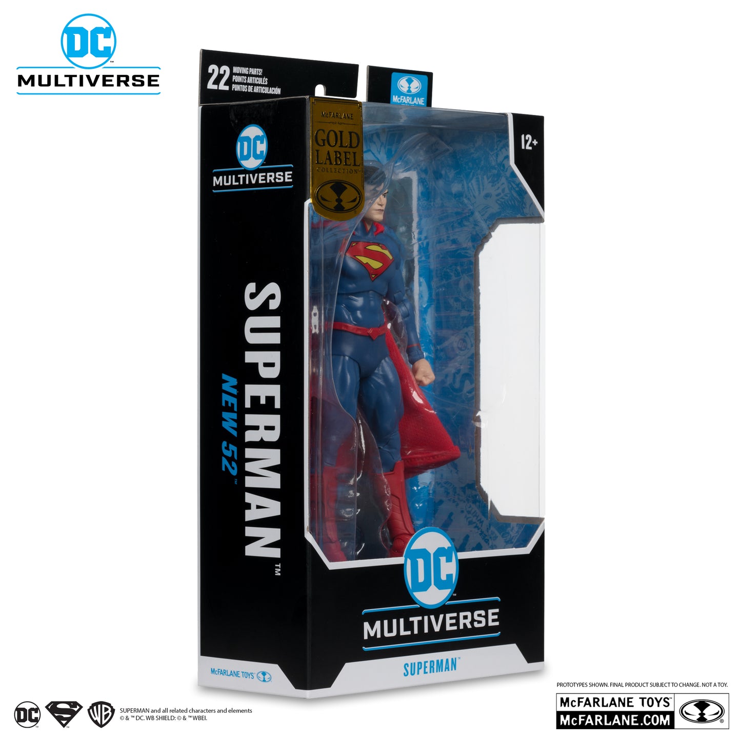 McFarlane DC Multiverse Superman (New 52) Gold Label