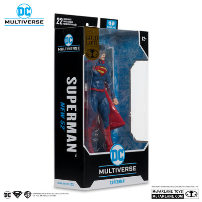 McFarlane DC Multiverse Superman (New 52) Gold Label