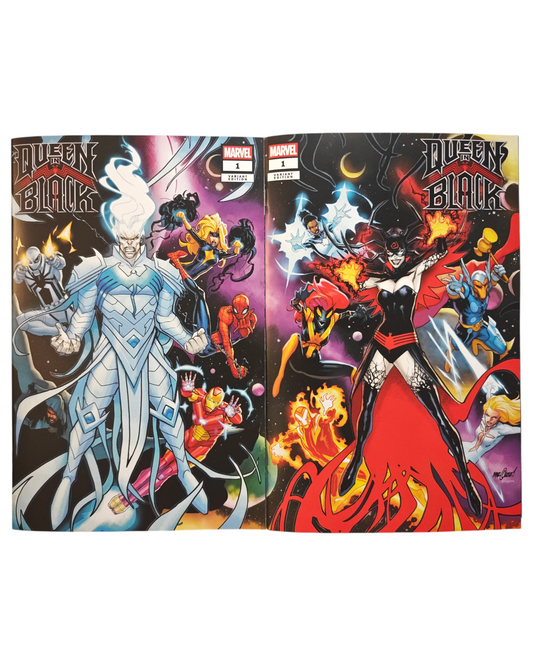 Queen in Black #1 (2026) (David Marquez Blind Bag A & B Connecting Variant Set)