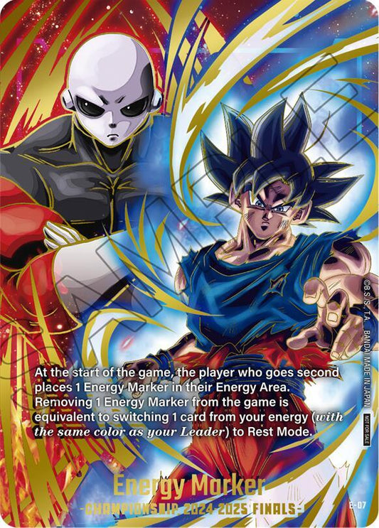 Energy Marker - E-07 (Championship 2024-2025 Finals) - Tournament and Championship Promos (DBSFW_TPR)