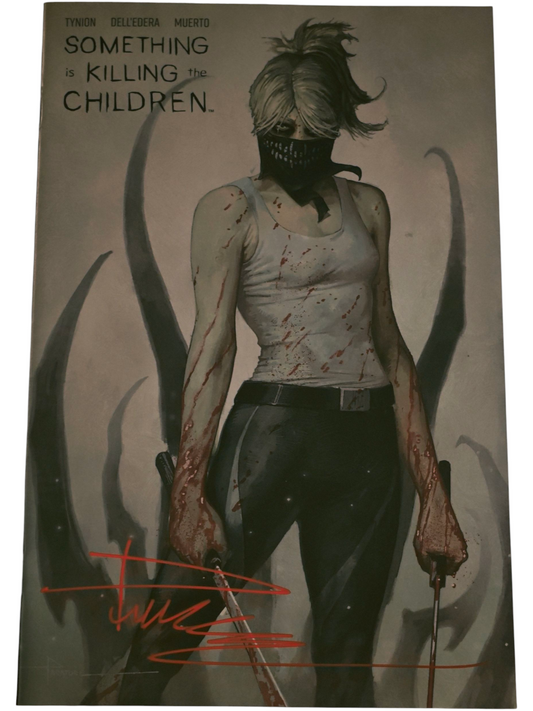 [Signed] Something is Killing the Children #43 Davide Paratore NYCC 2025 Exclusive Foil Variant (Ltd. 200)