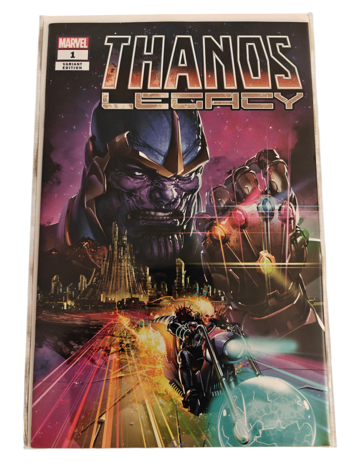 Thanos Legacy #1 Store Exclusive Variant Clayton Crain