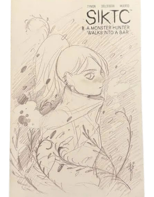 SIKTC A Monster Hunter Walks Into a Bar #1 NYCC 2025 Peach Momoko Sketch Ltd. 121