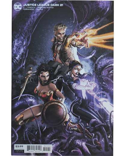 Justice League Dark #21 Clayton Crain Variant Edition