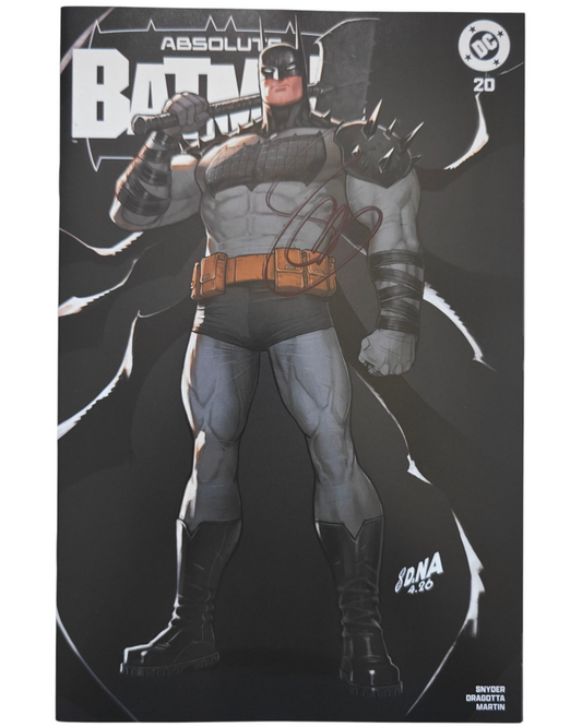 ABSOLUTE BATMAN #20 EXCLUSIVE DAVID NAKAYAMA SCOTT SYNDER COMP COPY SIGNED