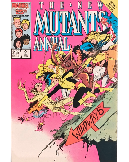 New Mutants Annual #2 Direct (1986)
