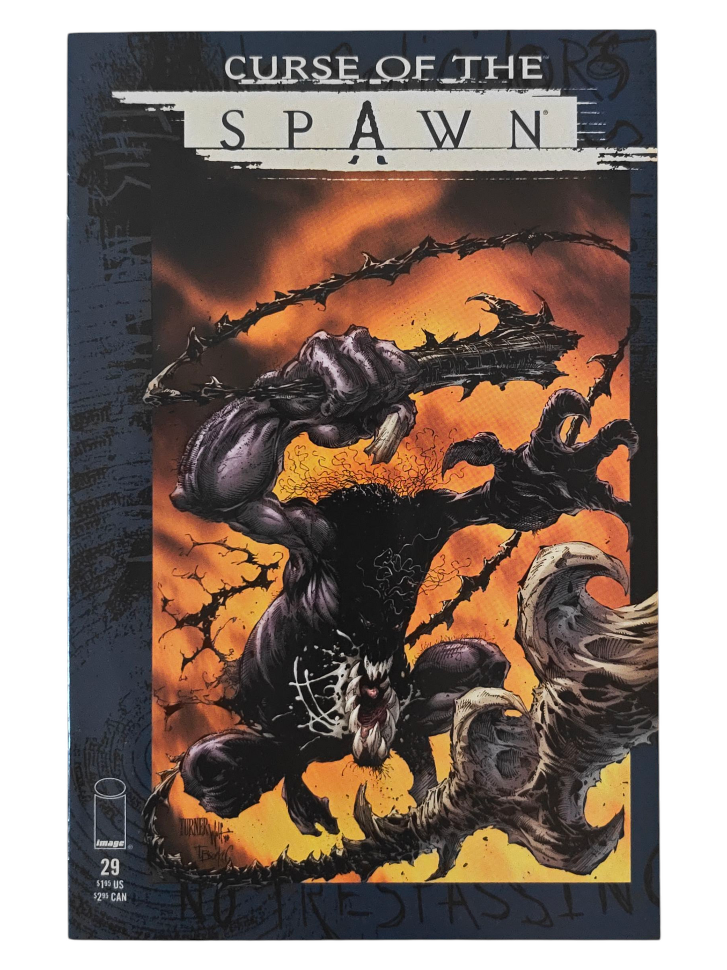 Curse of the Spawn #29 Early Clayton Crain Art