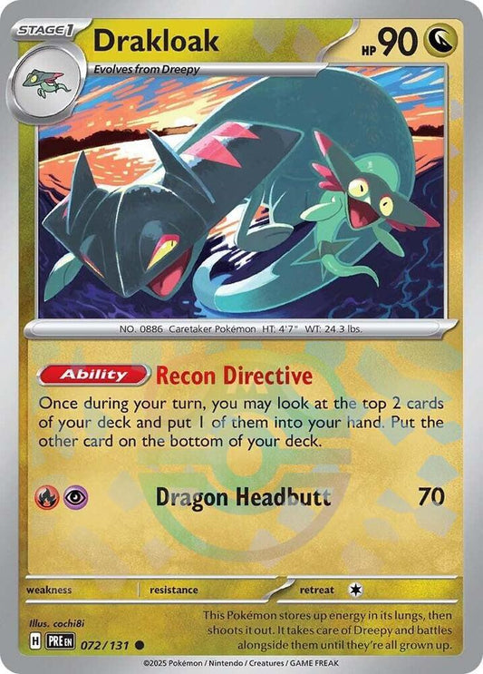 Drakloak (Master Ball Pattern) - SV: Prismatic Evolutions (PRE
