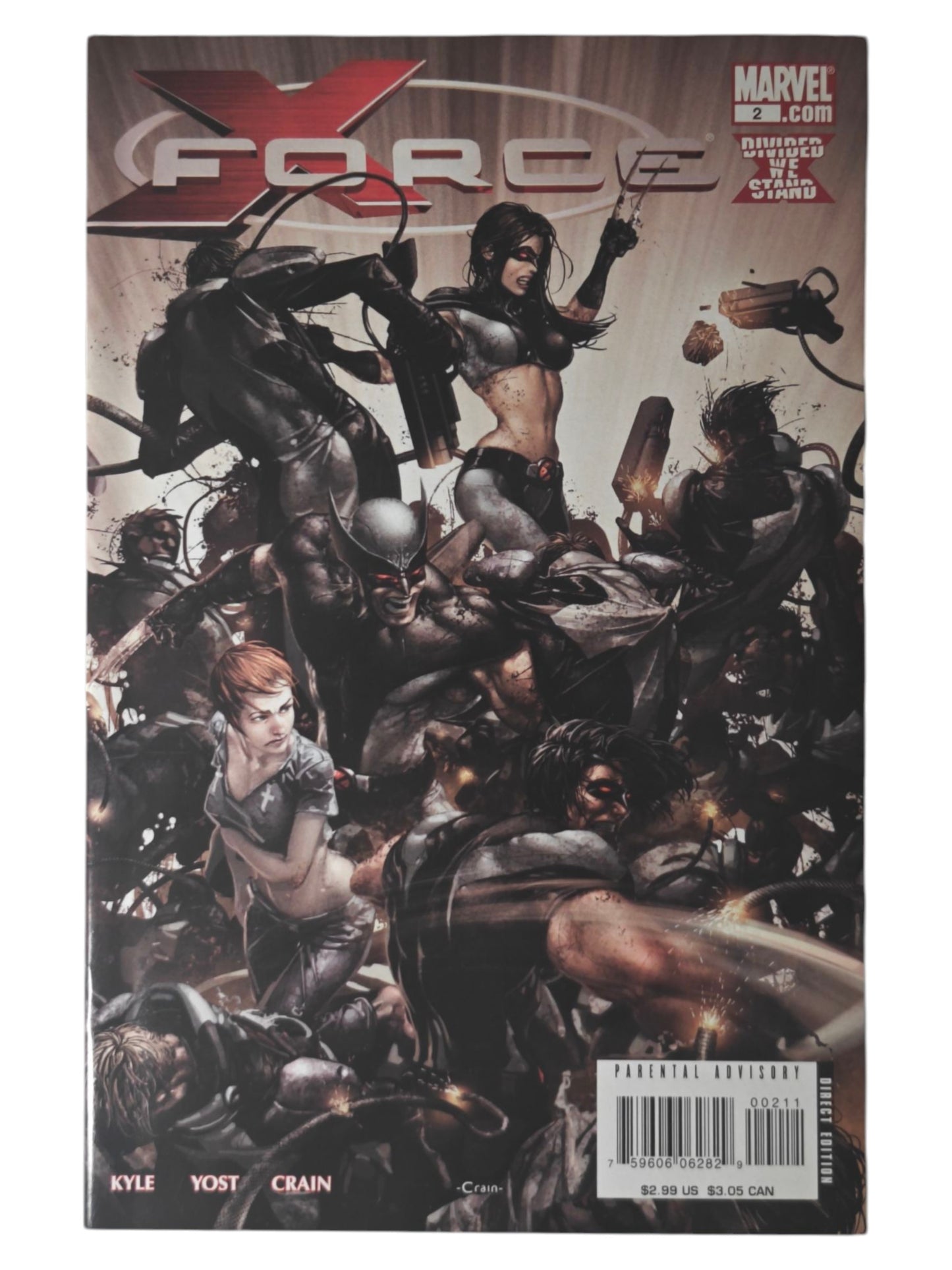 X-Force #2 Clayton Crain (2008)