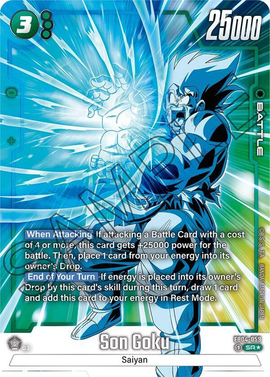 Son Goku - FB04-059 (Alternate Art) - Ultra Limit (FB04)