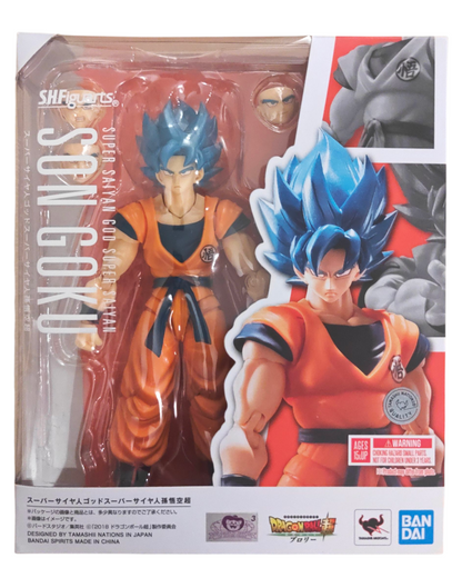 Dragon Ball Super S.H.Figuarts Son Goku (Super Saiyan God Super Saiyan) Action Figure