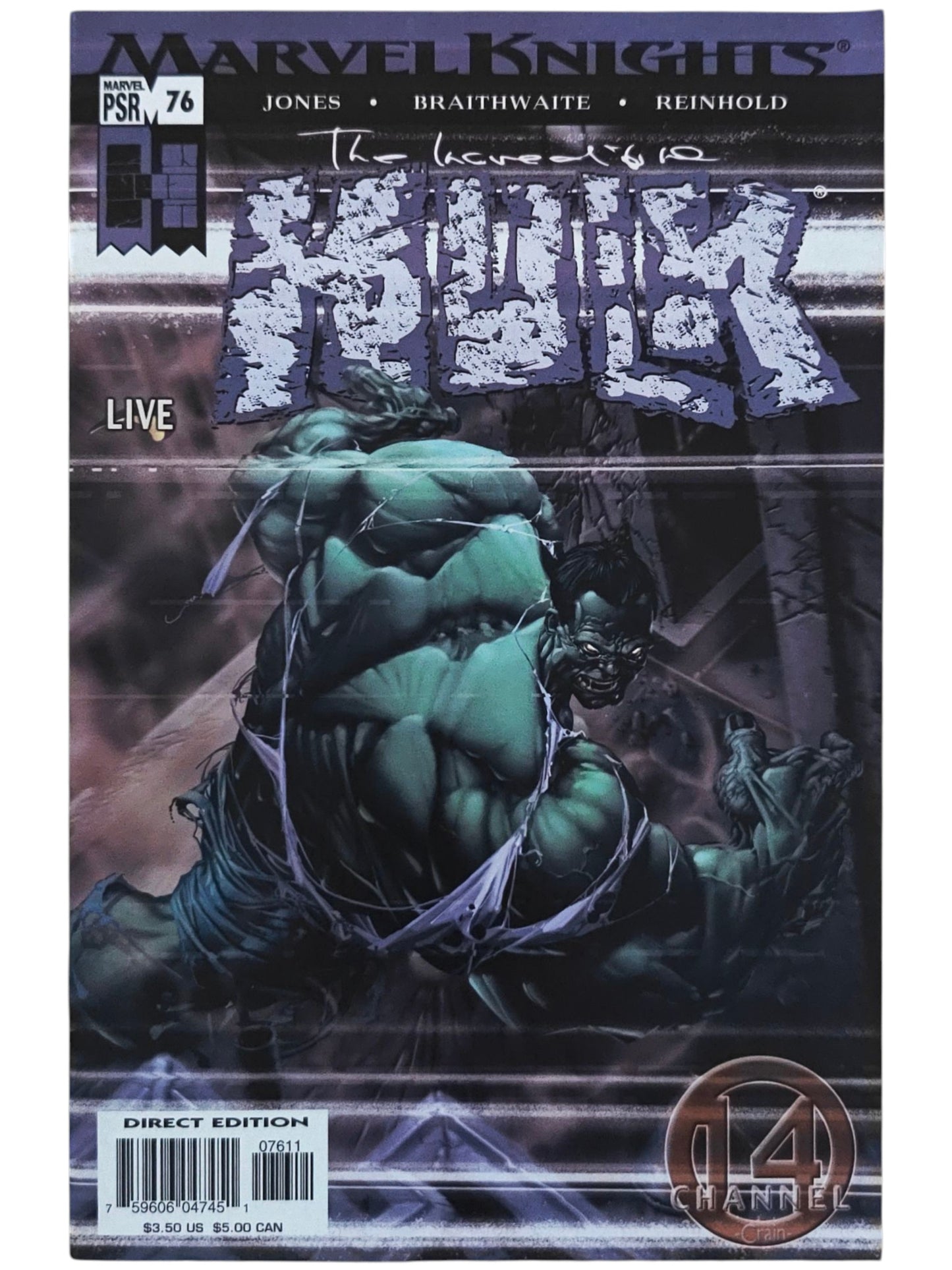 The Incredible Hulk #76 (Volume 2) Clayton Crain