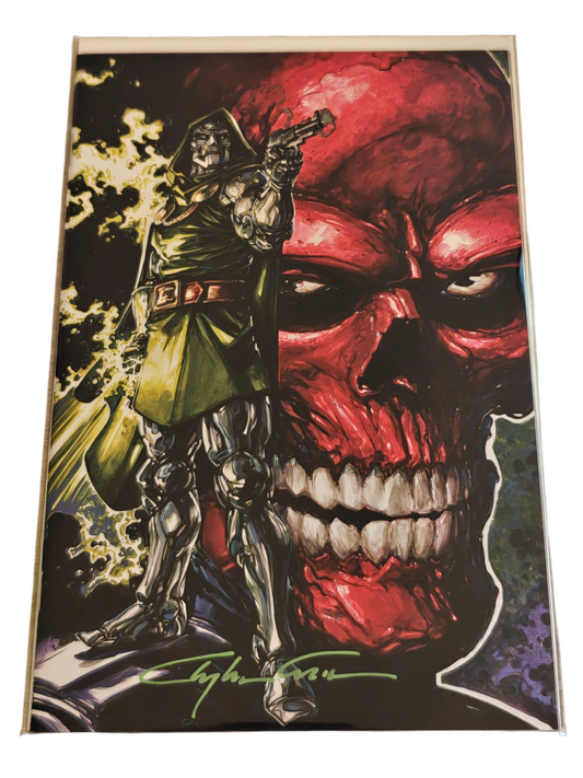 Wastelander Doom Exclusive Virgin Variant Clayton Crain Signed