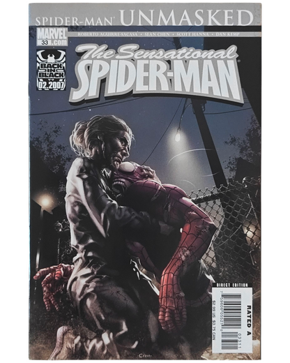 Sensational Spider-Man #33 Back in Black Clayton Crain Cover