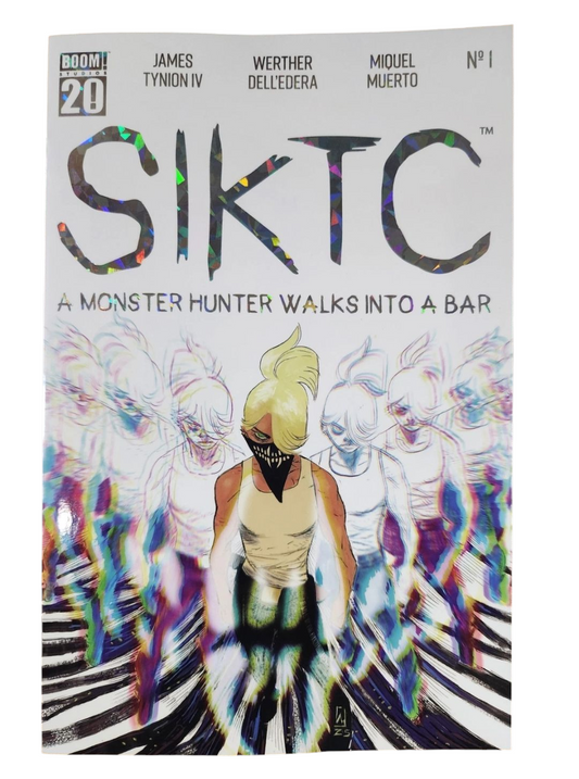 SIKTC A Monster Hunter Walks Into a Bar #1 NYCC Dell'edera Foil Ltd. 1000