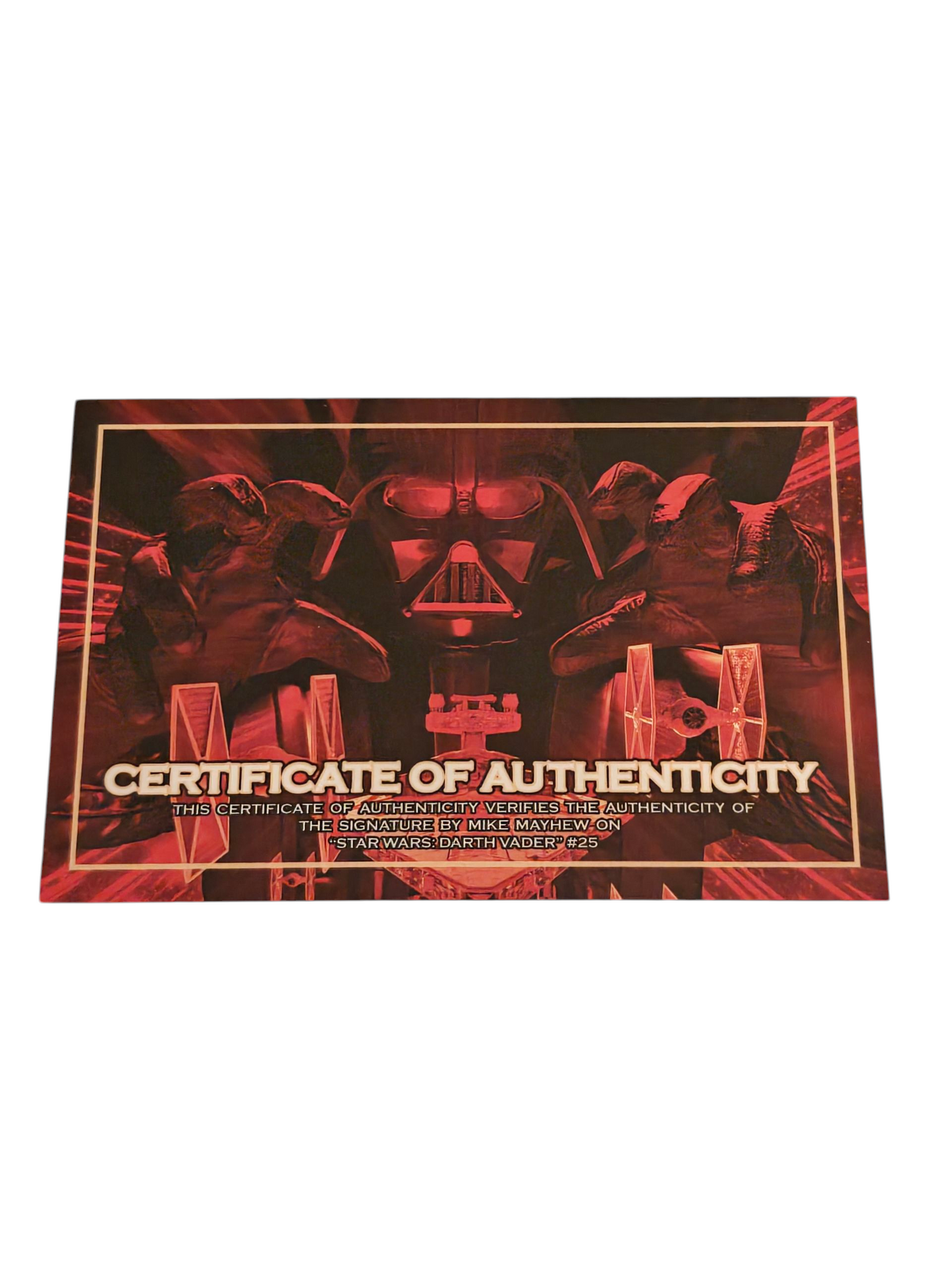 Star Wars Darth Vader #25 Mike Mayhew Variant Signed