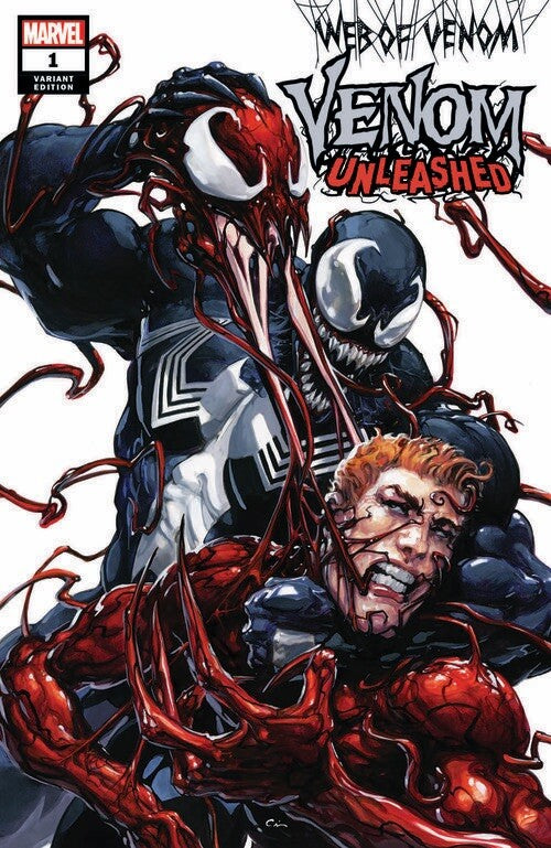 Web of Venom Venom Unleashed #1 Clayton Crain Variant