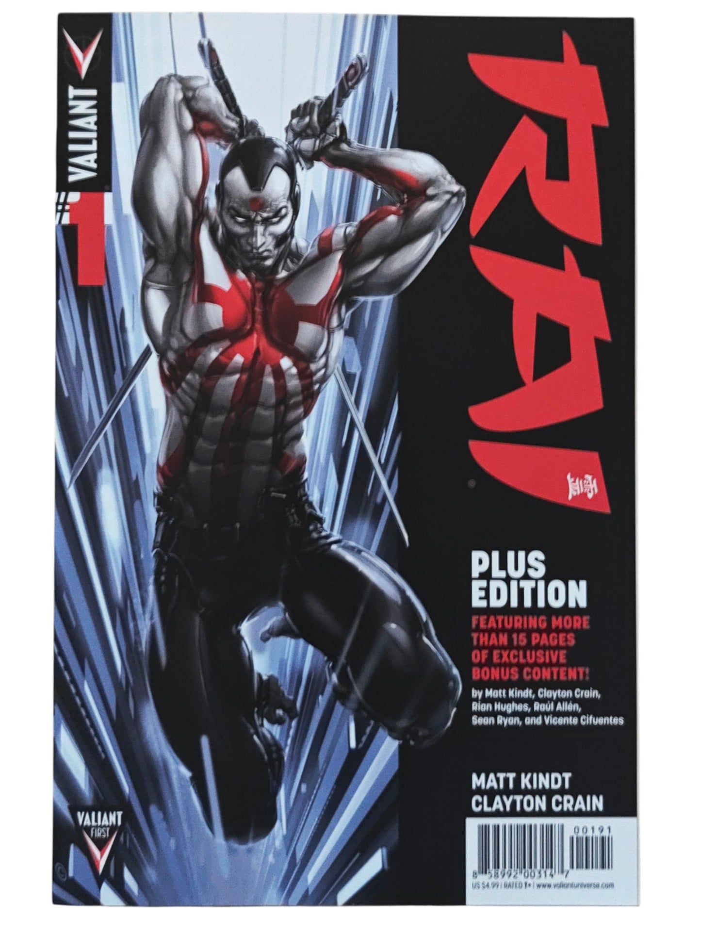 Rai #1 Plus Edition Clayton Crain