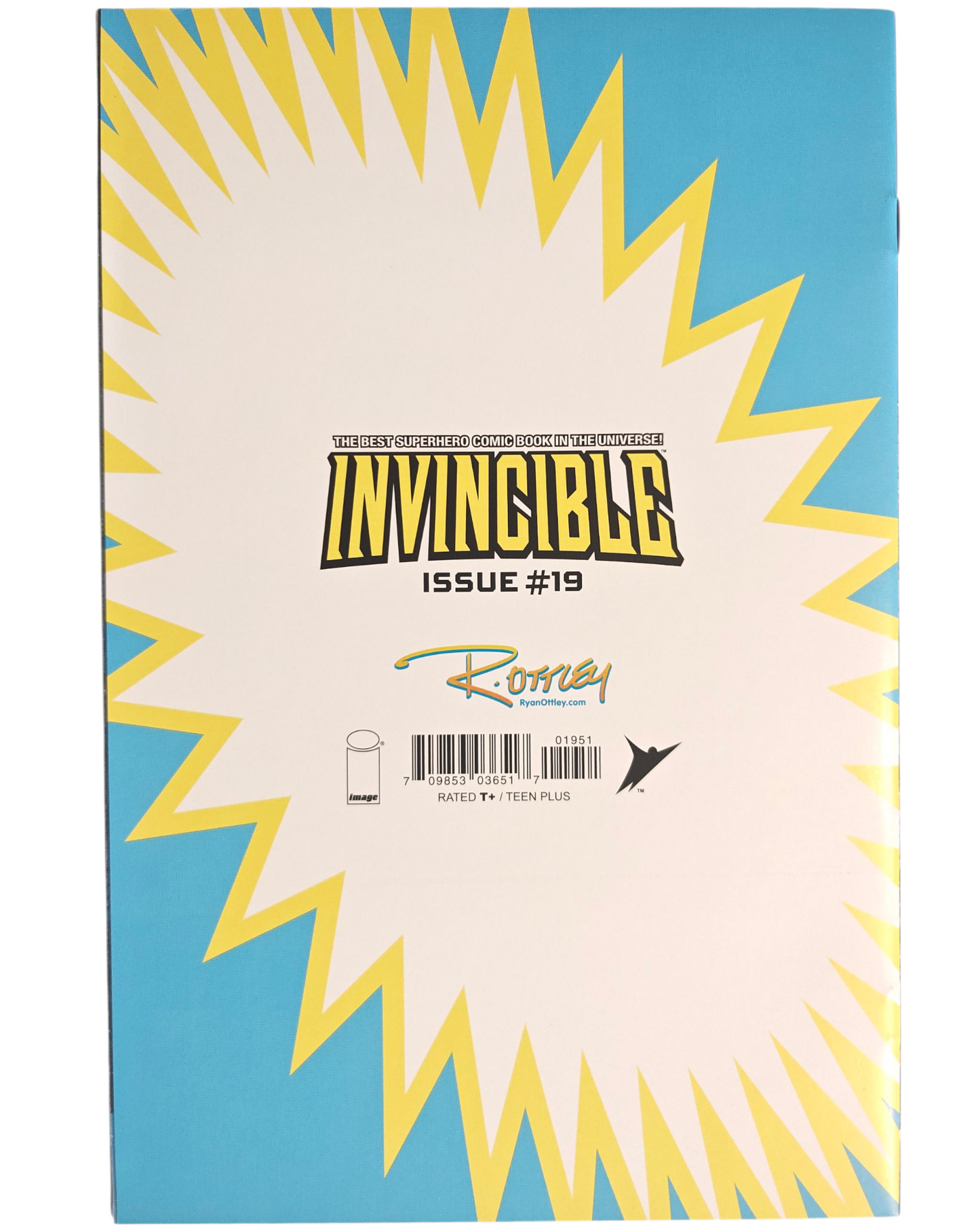 Invincible #19 NYCC Ryan Ottley Bloody Signature Exclusive