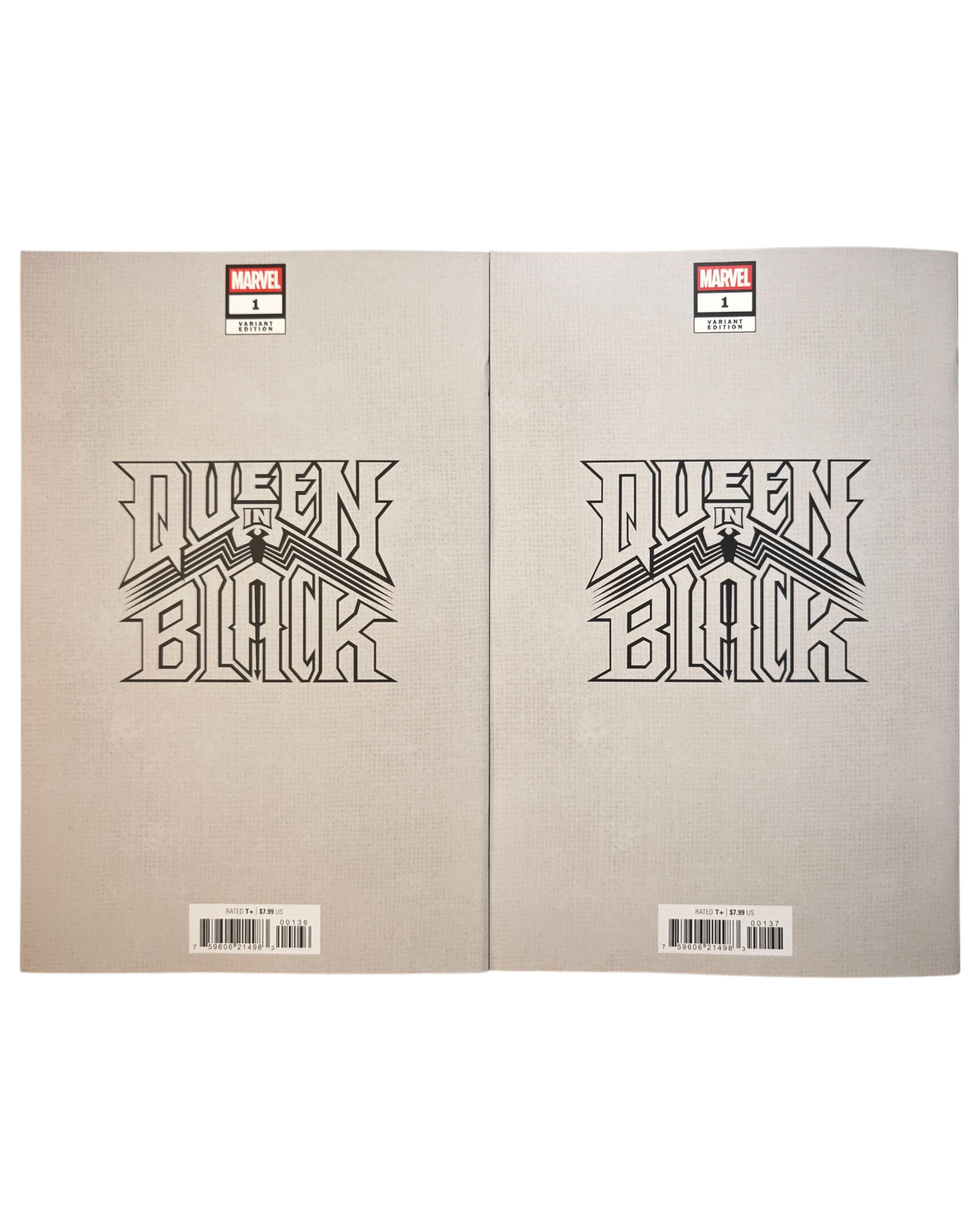 Queen in Black #1 (2026) (David Marquez Blind Bag A & B Connecting Variant Set)
