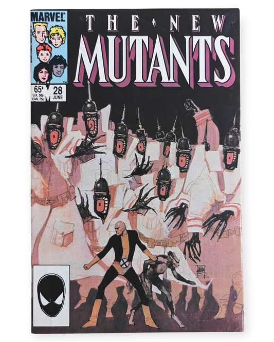 New Mutants #28 Direct Sienkiewicz (1985)