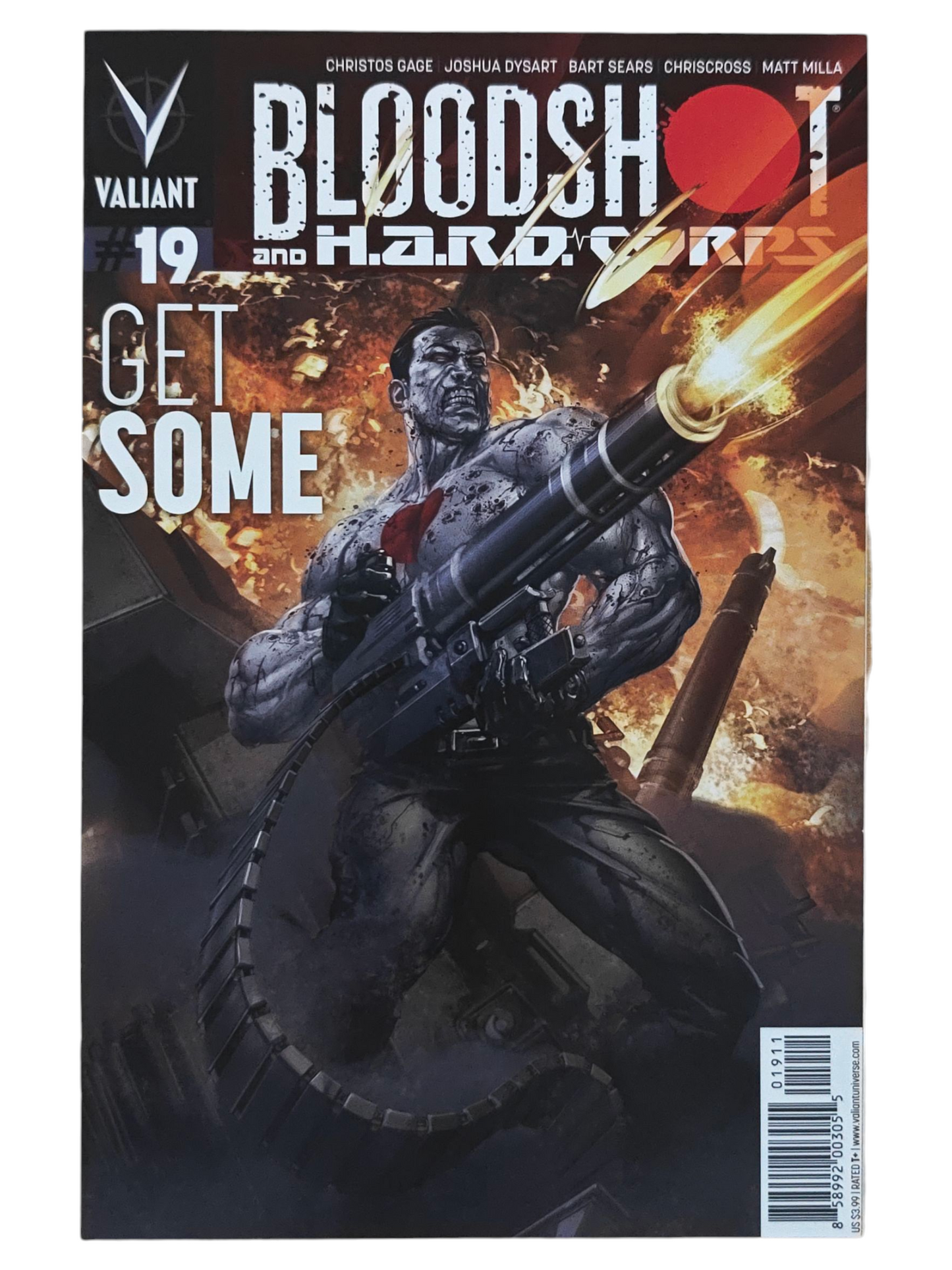 Bloodshot & Hard Corps #19 Clayton Crain