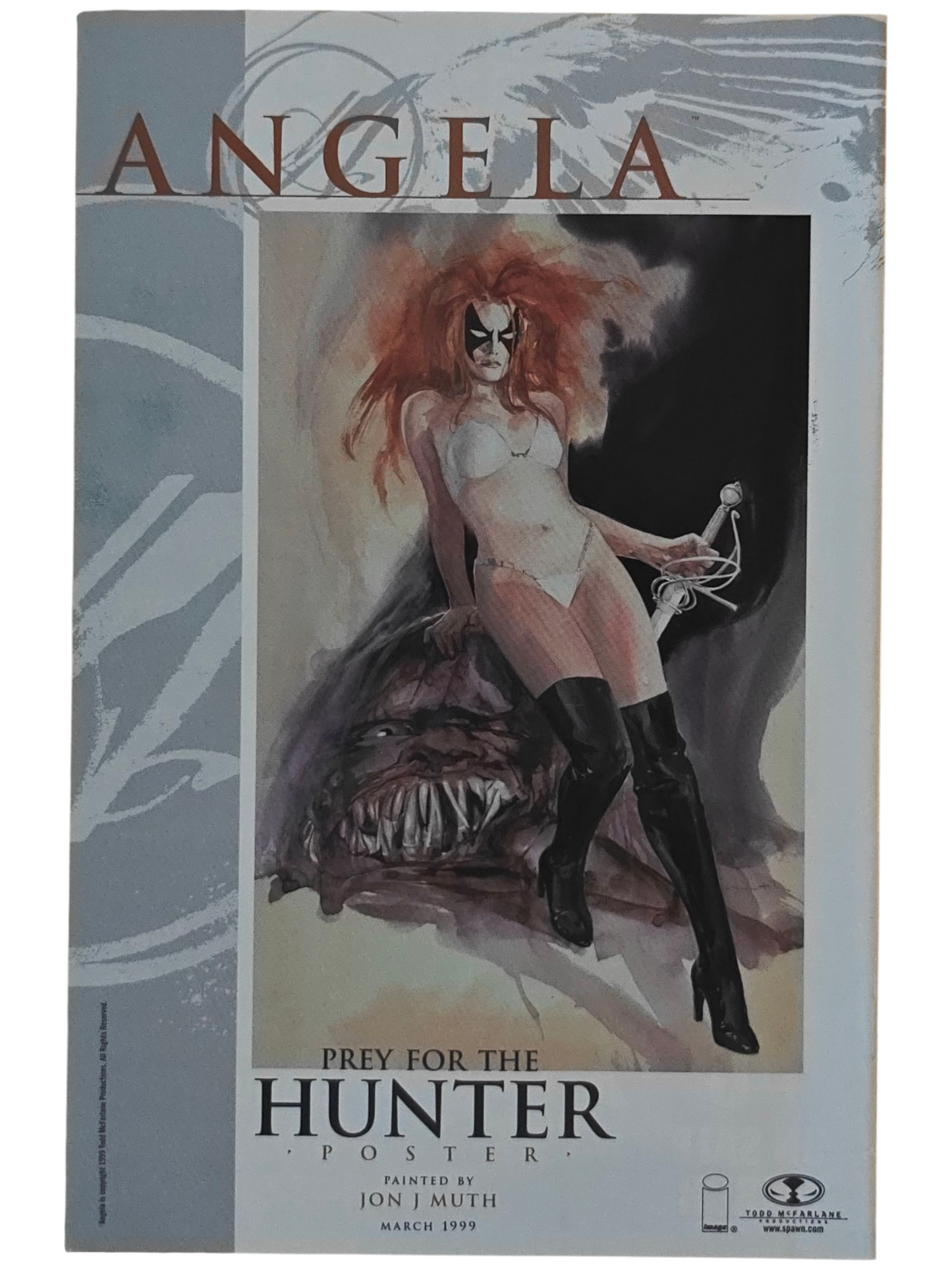 Curse of the Spawn #29 Early Clayton Crain Art