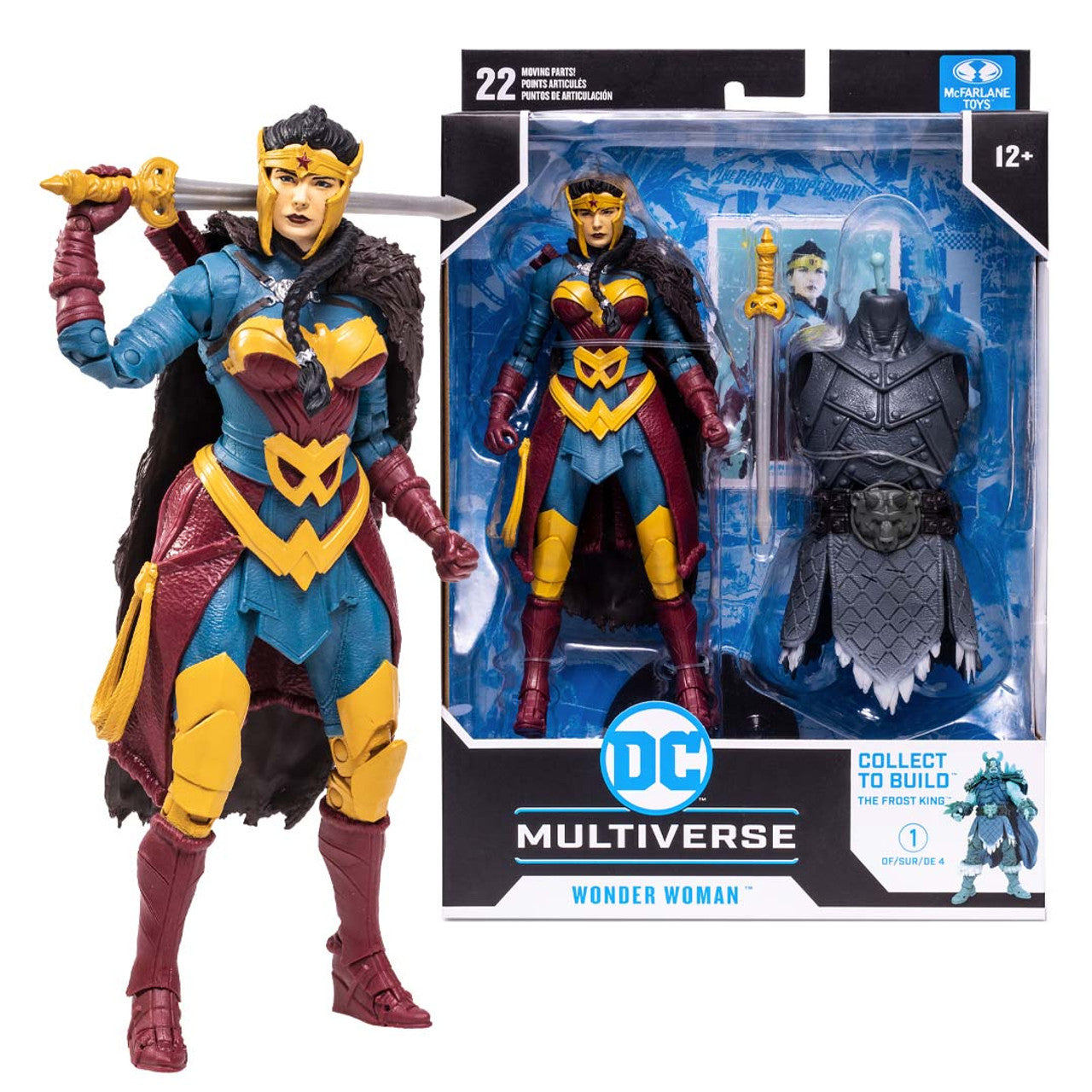 McFarlane Endless Winter Wonder Woman BAF Frost King 7-Inch Figure