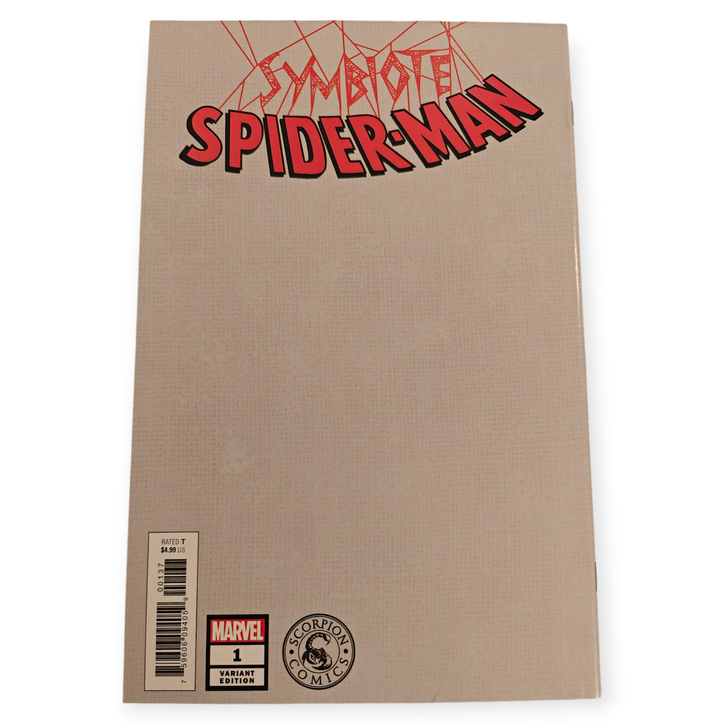 Symbiote Spider-Man #1 Clayton Crain Exclusive Trade Variant
