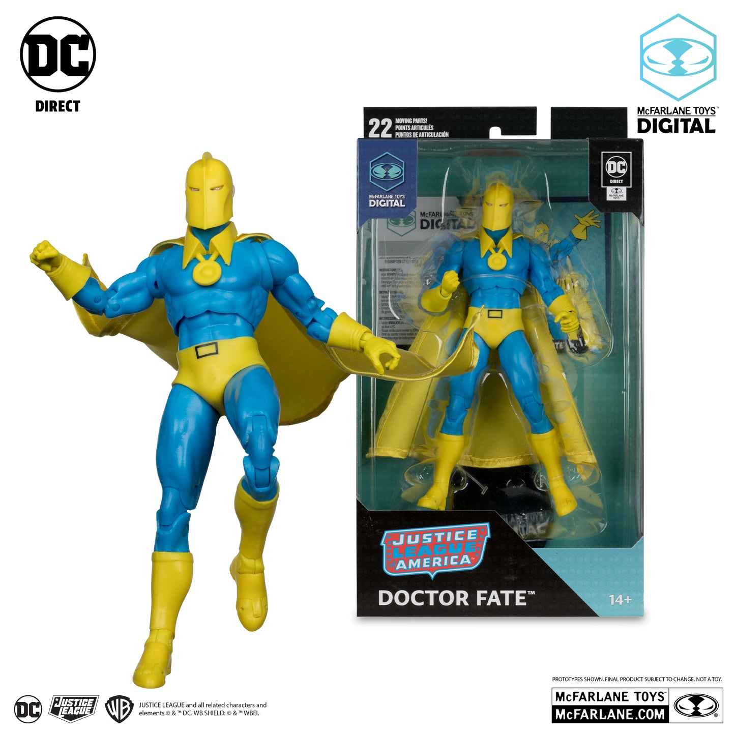 Doctor Fate (The Silver Age) with McFarlane Toys Digital Collectible