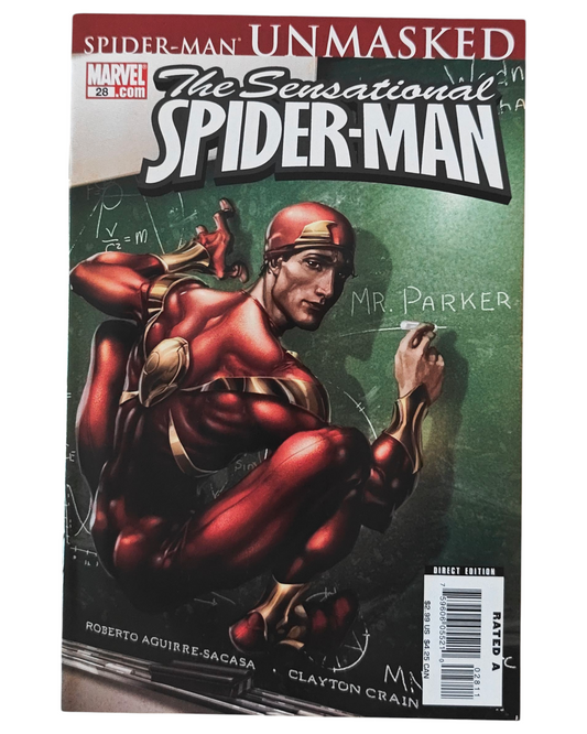 Sensational Spider-Man #28 Clayton Crain Cover